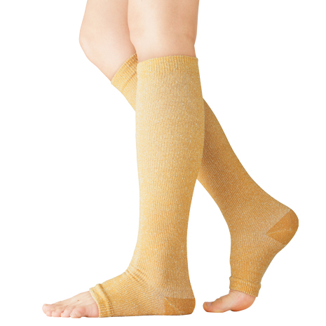 （同サイズ２足組）一般医療機器シルク混ギュットもみらーく