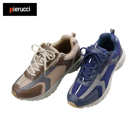 ＜ピエルッチ＞楽々ウォーキングシューズ　同サイズ２色組