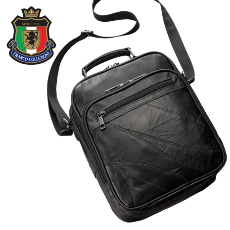 ラム革パッチワーク２ＷＡＹショルダー