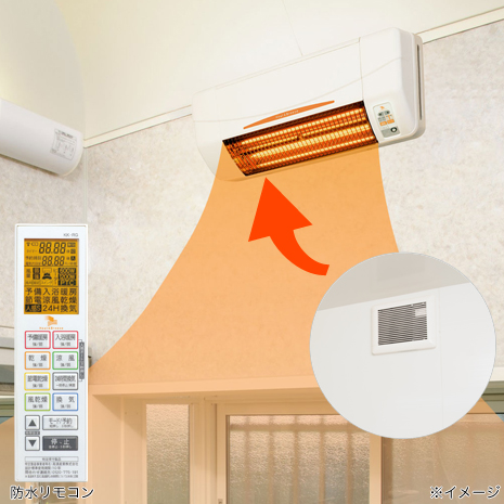 （壁用）お風呂の換気乾燥暖房機