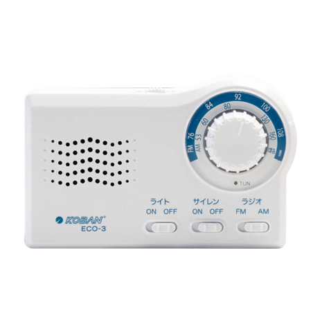 1台4役 手回し充電ラジオ